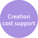 Creation cost support